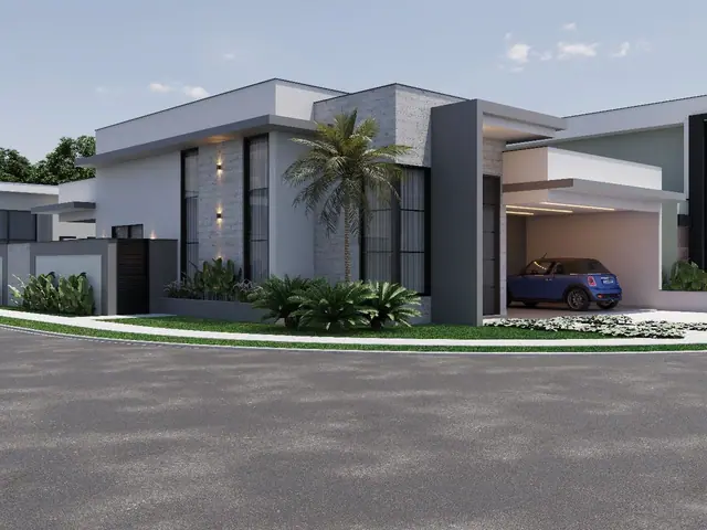Projeto 3D de casa no Royal Garden
